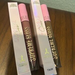 Jeffree Star Supreme Gloss Duo in Pink and Brown